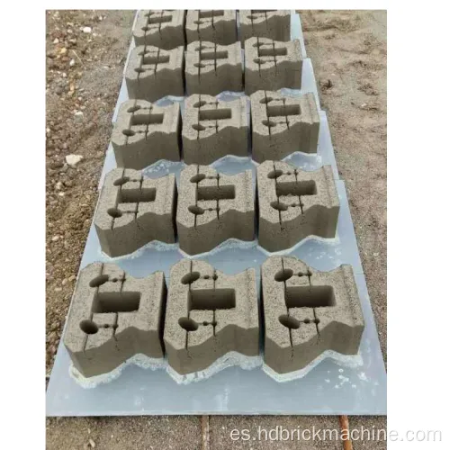 La pavimentación de paletas de PVC de ladrillo de hormigón para Egipto (1100*850*22mm)
